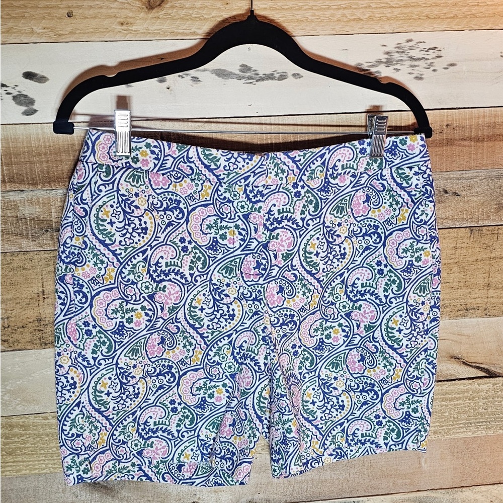 Boden Floral Patterned Women's Shorts Size 12
